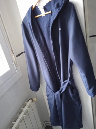 Albornoz Decathlon Talla M Azul Marino