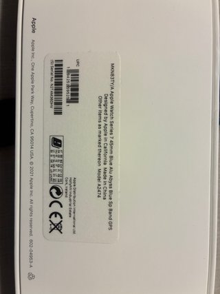 Apple Watch Series 7 Azul