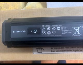 Batería Shimano BTE8036 630Wh E-Bike