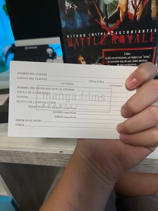 Battle Royale VHS Manga Films