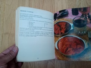 Libro recetas antiguo olla Magefesa (1985)
