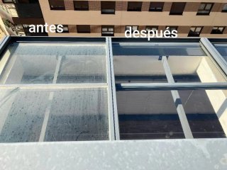 Limpieza de cristales
