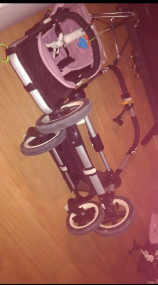 Bugaboo Donkey Silla Doble Negra