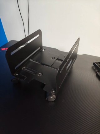 Mesa Gaming Drift Negra y Soporte para Torre Pc