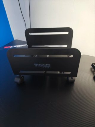 Mesa Gaming Drift Negra y Soporte para Torre Pc