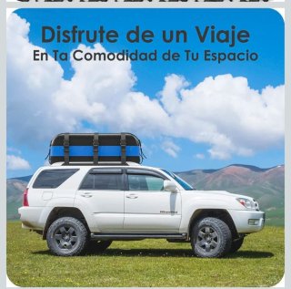 Cofre Techo Coche Tela 566L