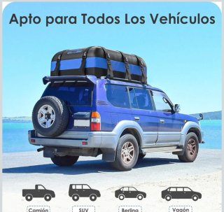 Cofre Techo Coche Tela 566L