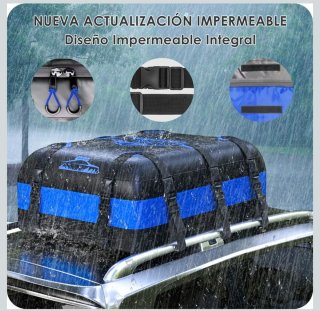 Cofre Techo Coche Tela 566L
