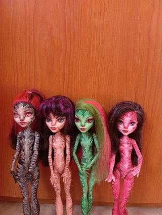Lote muñecas