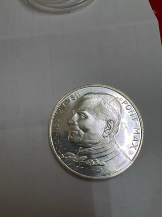 Moneda Conmemorativa Juan Pablo II