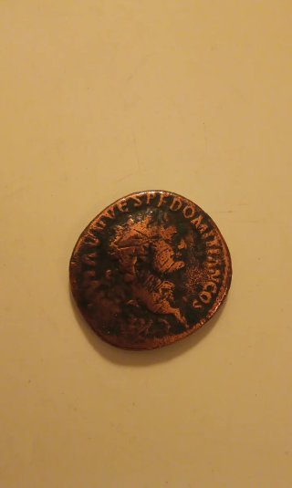 Moneda Romana Antigua DENARIUS AD215