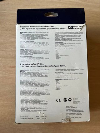 Calculadora Gráfica HP 49G