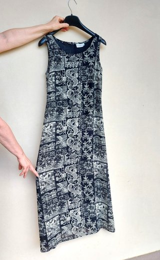 Abito vestito estivo vintage taglia S colore nero