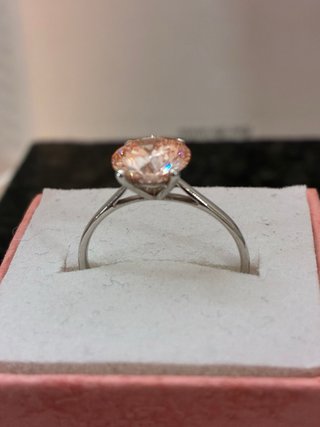 Anillo Oro 14k 1.99 Ct Lab-Grown IGI Rosa