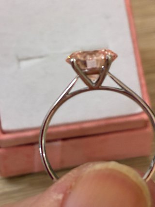 Anillo Oro 14k 1.99 Ct Lab-Grown IGI Rosa