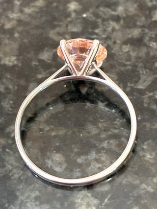 Anillo Oro 14k 1.99 Ct Lab-Grown IGI Rosa