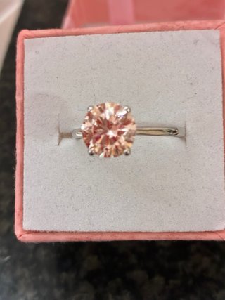 Anillo Oro 14k 1.99 Ct Lab-Grown IGI Rosa