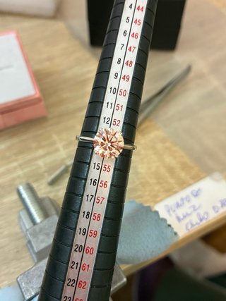 Anillo Oro 14k 1.99 Ct Lab-Grown IGI Rosa