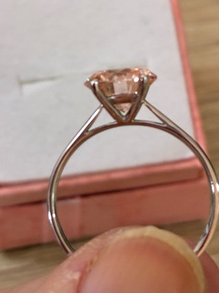 Anillo Oro 14k 1.99 Ct Lab-Grown IGI Rosa