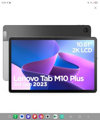 Lenovo Tab M10 Plus 3rd Gen 2023 Gris/Plata 2