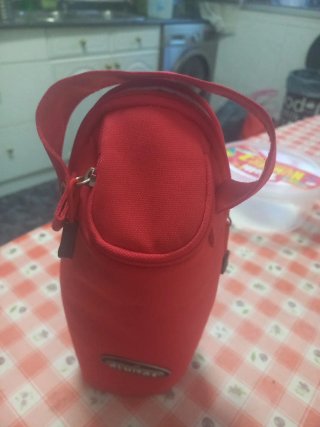 Porta biberón OLMITOS TRAVEL rojo