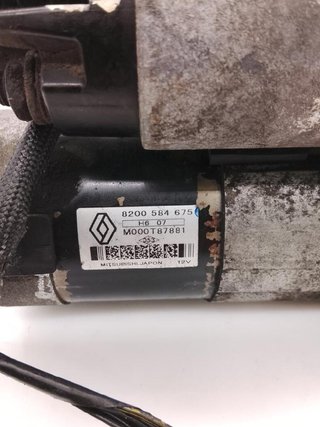Motor arranque 8200 584 675--b renault kangoo 2035