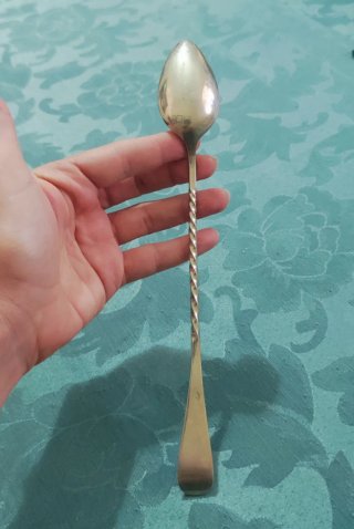 Cucchiaino lungo in Metallo