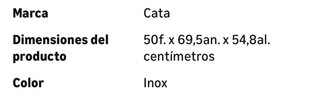 Campana Extractora Cata 70/50/60