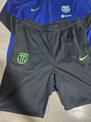 Chándal FC Barcelona Oficial Nike Azul/Gris