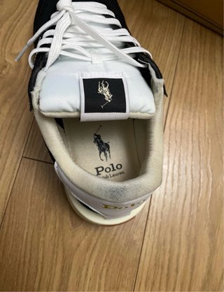 Zapatillas Polo Ralph Lauren Negras y Blancas