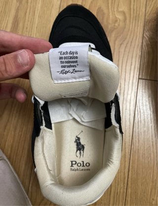 Zapatillas Polo Ralph Lauren Negras y Blancas