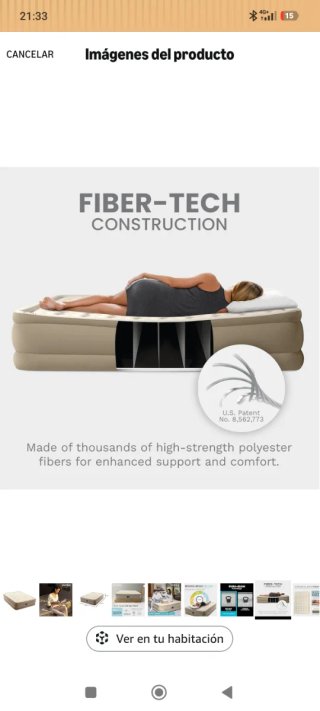 Colchón Hinchable Doble Intex