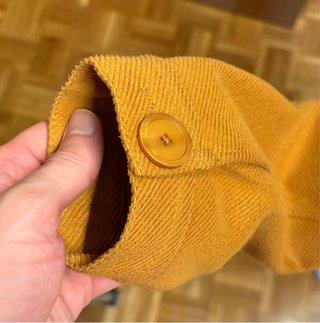 Abrigo entretiempo naranja Talla M