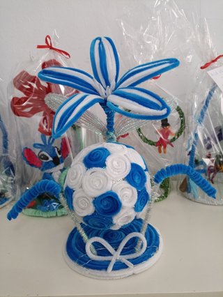 Lámpara Decorativa Flores y Hada Artesanal ...