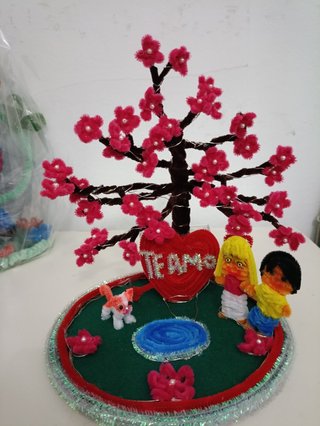 Lámpara Decorativa Flores y Hada Artesanal ...