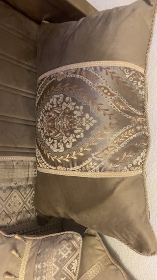 Tela Salón Marroquí Beige y Marrón