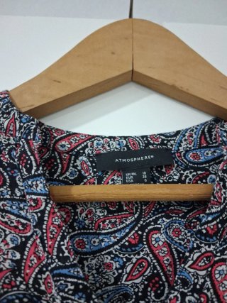 Blusa Estampada Talla 38