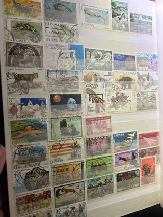 Colección sellos filatelia España