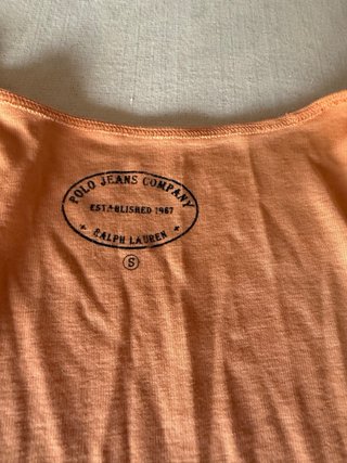 Camiseta sin mangas Polo Ralph Lauren naranja