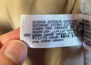 Abrigo entretiempo Zara Beige Talla S