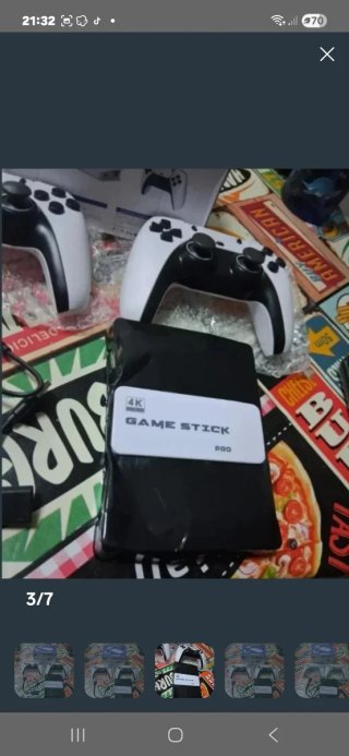 Consola M15 Plus Pro 4K 64GB SD Blanca