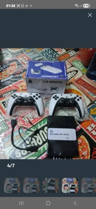 Consola M15 Plus Pro 4K 64GB SD Blanca