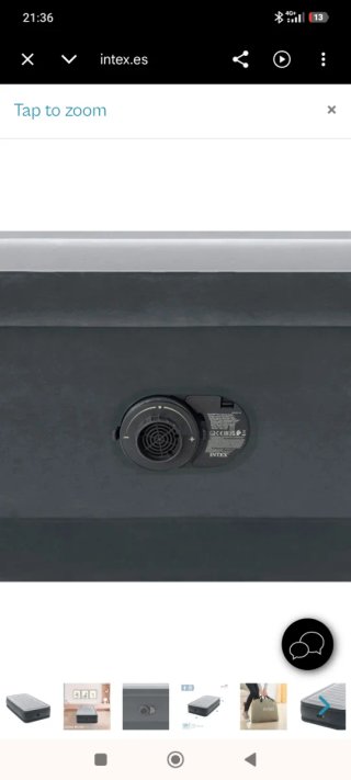 Colchón Hinchable Individual Intex Dura-Beam