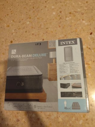 Colchón Hinchable Individual Intex Dura-Beam