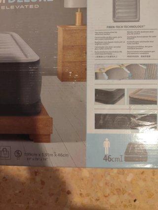 Colchón Hinchable Individual Intex Dura-Beam