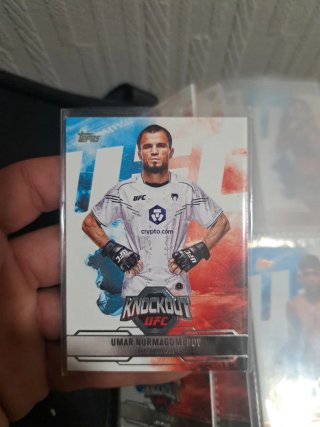 Carta UFC Topps Knockout Umar Nurmagomedov