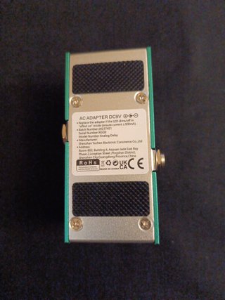 Pedal Guitarra Analog Delay