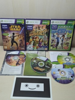 Kinect Xbox 360 + 3 Giochi