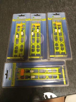 Set 2 Flotadores Pesca - 4 cajas