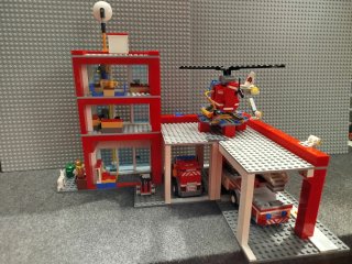Lego City 60004 Estación de Bomberos